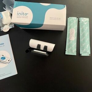inito fertility monitor and 17 test strips for iphone 12